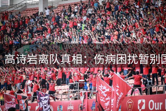 高诗岩离队真相：伤病困扰暂别国家队，郭士强仍视其为关键拼图